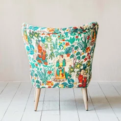 Graham & Green Armchairs<Lina Mexicana Print Armchair