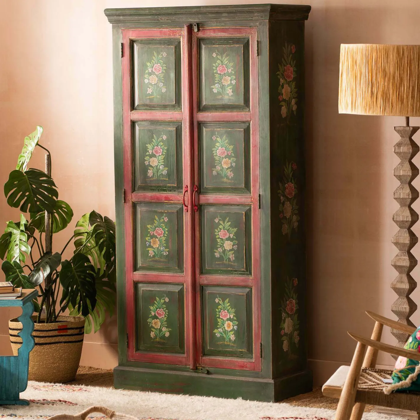 Graham & Green Cabinets & Cupboards<Liyang Painted Almirah Cabinet