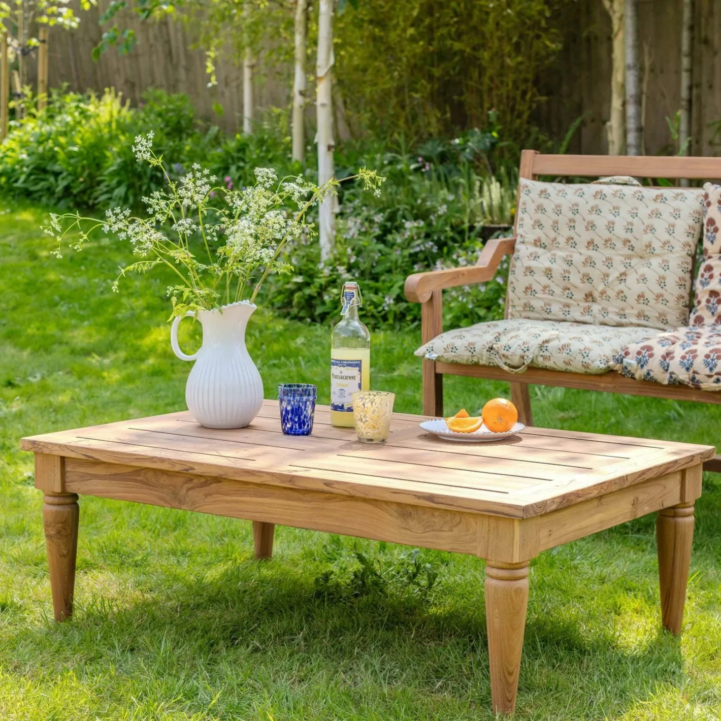 Graham & Green Garden Tables & Sets|Garden Tables & Sets<Logan Outdoor Wooden Coffee Table