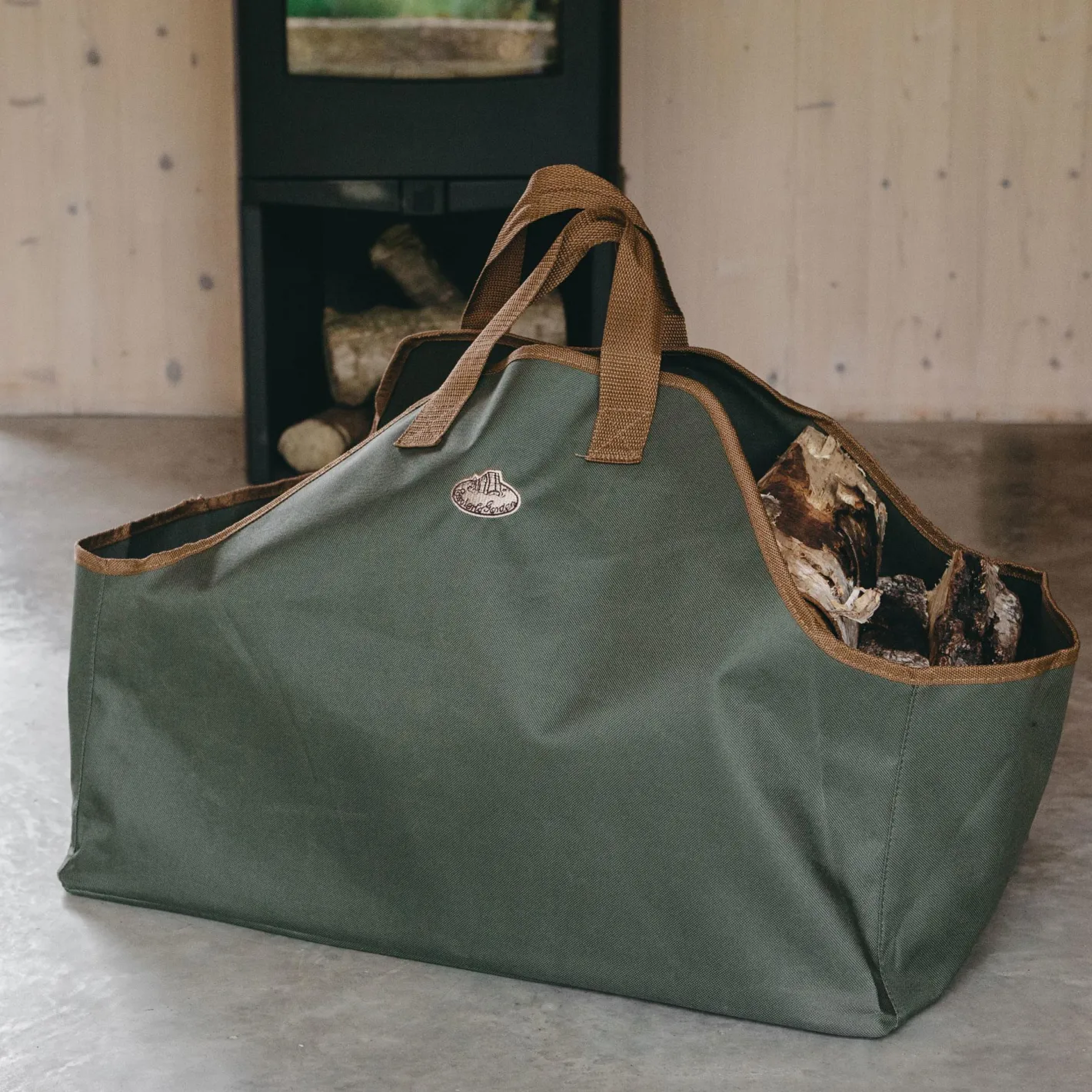 Graham & Green Fireside<Log Carrier