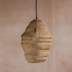 Graham & Green Ceiling Lights & Chandeliers<Maiden Metal Mesh Pendant Light - Small