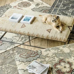 Graham & Green Benches & Ottomans|Ottomans & Benches<Mara Jute Rug Coffee Table
