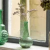 Graham & Green Vases & Plant Pots<Marbled Green Glass Vase