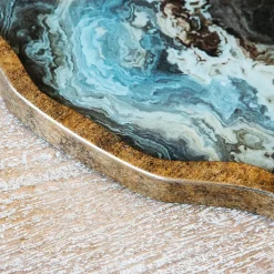 Graham & Green Outdoor Dining|Barware<Marble Effect Tray with Handles