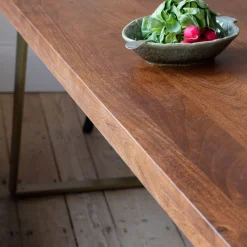 Graham & Green Dining Tables<Max 6 Seater Brass Dining Table