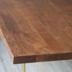 Graham & Green Dining Tables<Max 6 Seater Brass Dining Table