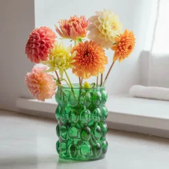 Graham & Green Vases & Plant Pots<Medium Green Bobble Vase