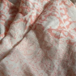 Graham & Green Table Cloths & Napkins|Table Cloths & Napkins<Merielle Pink Block Printed Napkin