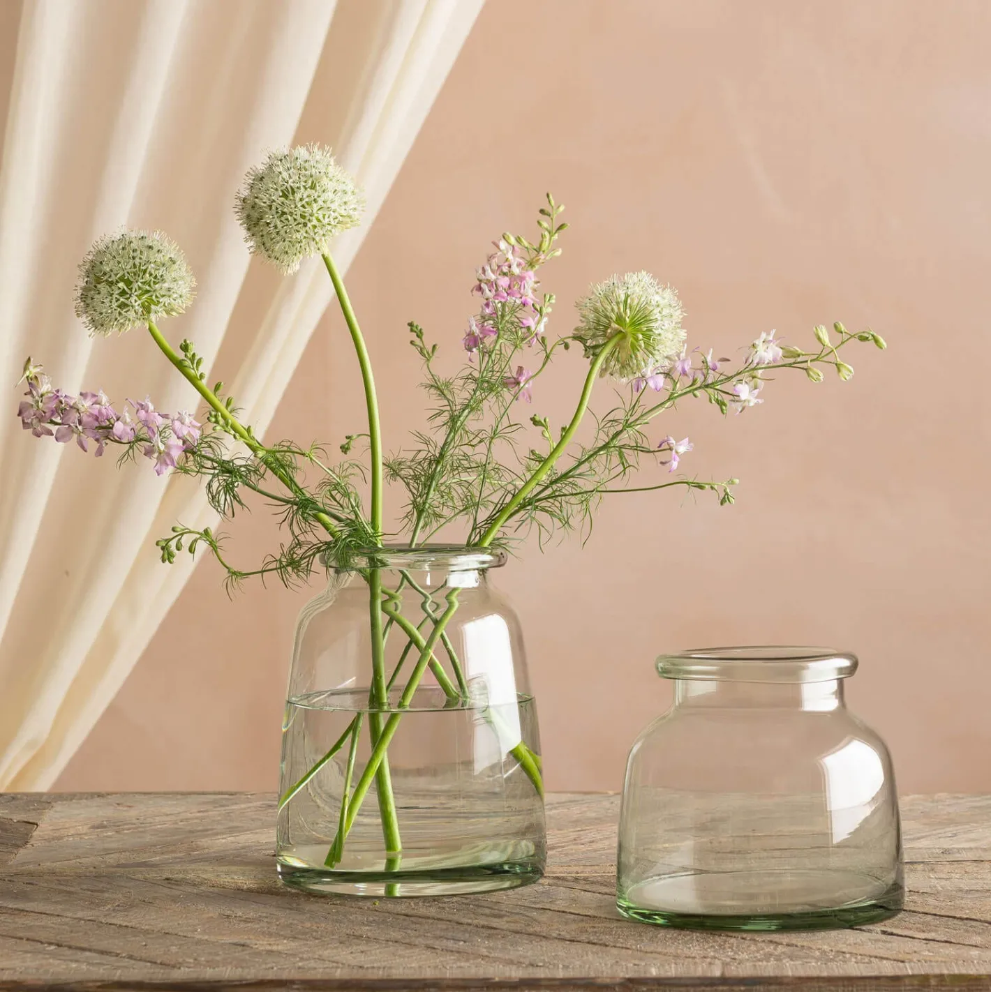Graham & Green Vases & Plant Pots<Mickleton Clear Glass Vases