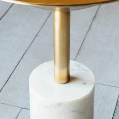 Graham & Green Side Tables<Mildred Gold and Marble Side Table