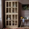 Graham & Green Cabinets & Cupboards<Mimosa Four Door Glass Cupboard
