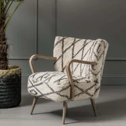 Graham & Green Armchairs<Mina Printed Armchair