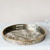 Graham & Green Placemats, Coasters & Trays<Mirrored Fern Leaf Tray