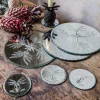 Graham & Green Placemats, Coasters & Trays<Mirrored Glass Palm Tree Placemat