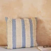 Graham & Green Sofa Cushions|Cushions<Misty Large Square Blue and White Striped Cushion
