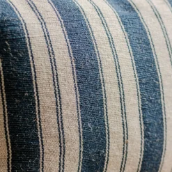 Graham & Green Sofa Cushions|Cushions<Moana Blue and White Striped Rectangular Cushion