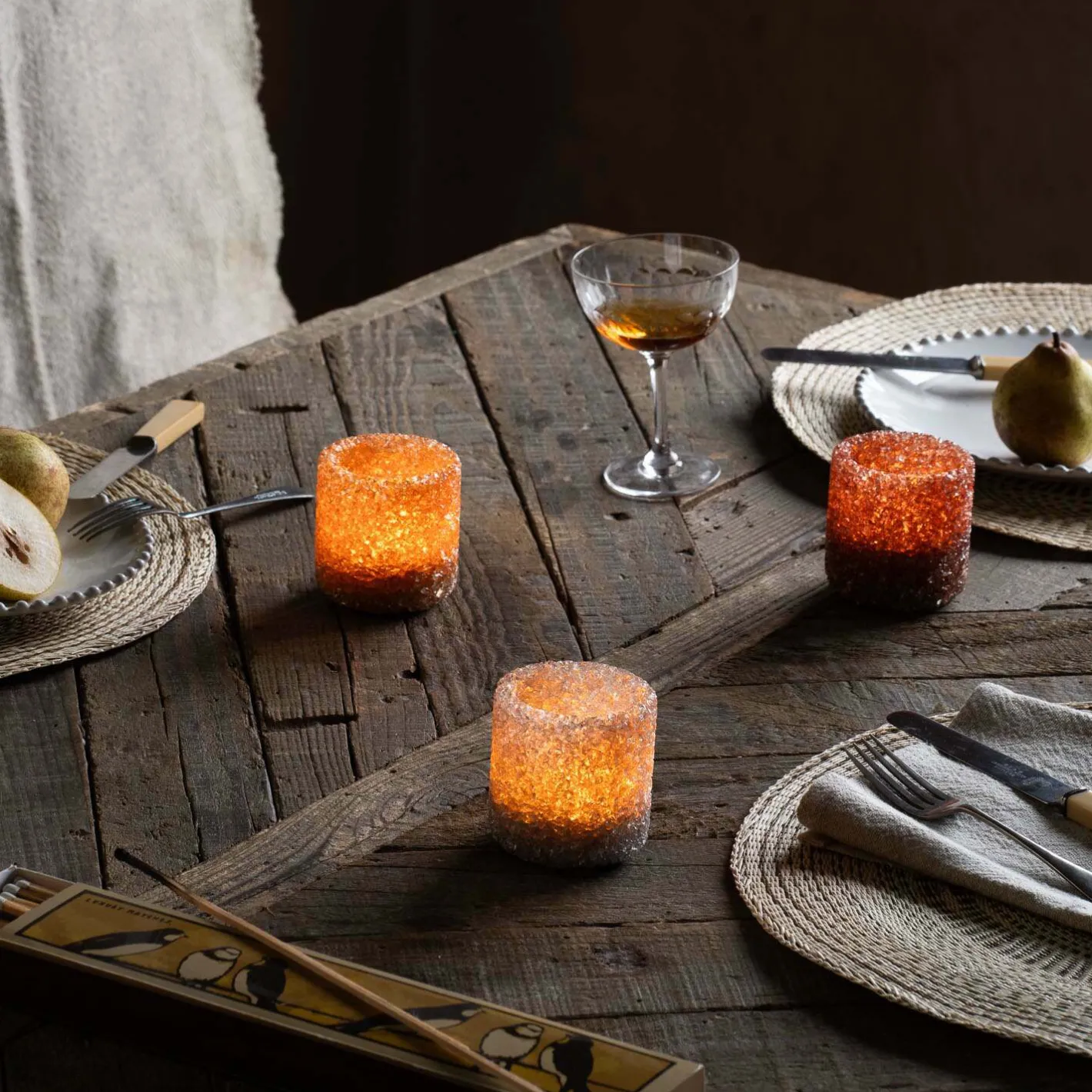 Graham & Green Candle Holders & Candles<Mora Brown Tealight Holder