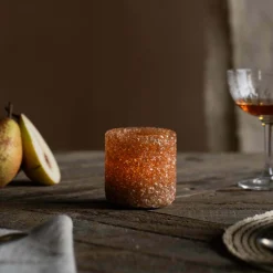 Graham & Green Candle Holders & Candles<Mora Orange Tealight Holder