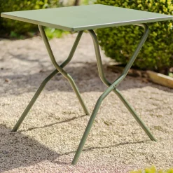 Graham & Green Garden Chairs & Sofas|Garden Chairs & Sofas<Moss Green Balcony Table and Two Chairs Set