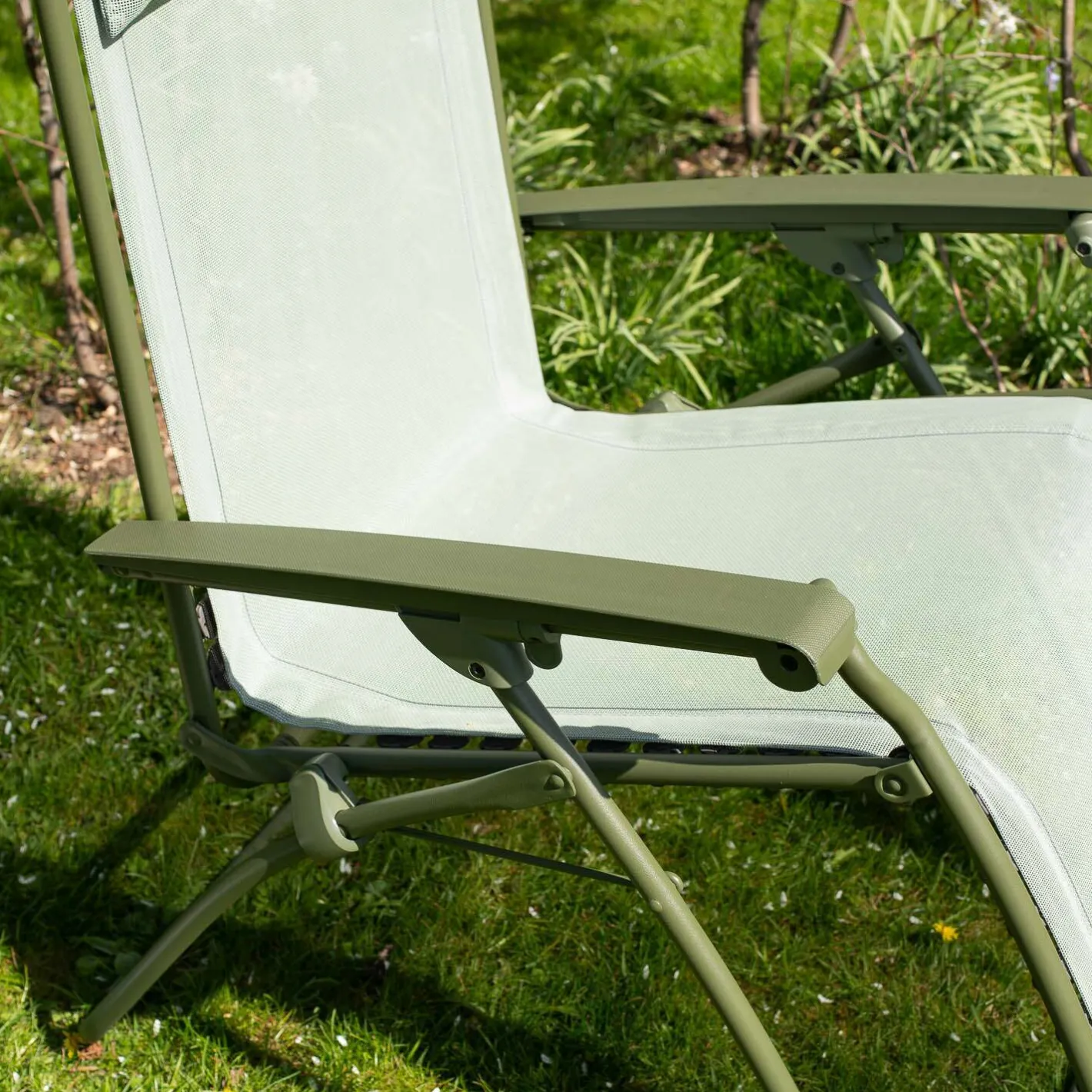 Graham & Green Garden Chairs & Sofas|Garden Chairs & Sofas<Moss Green Reclining Garden Chair