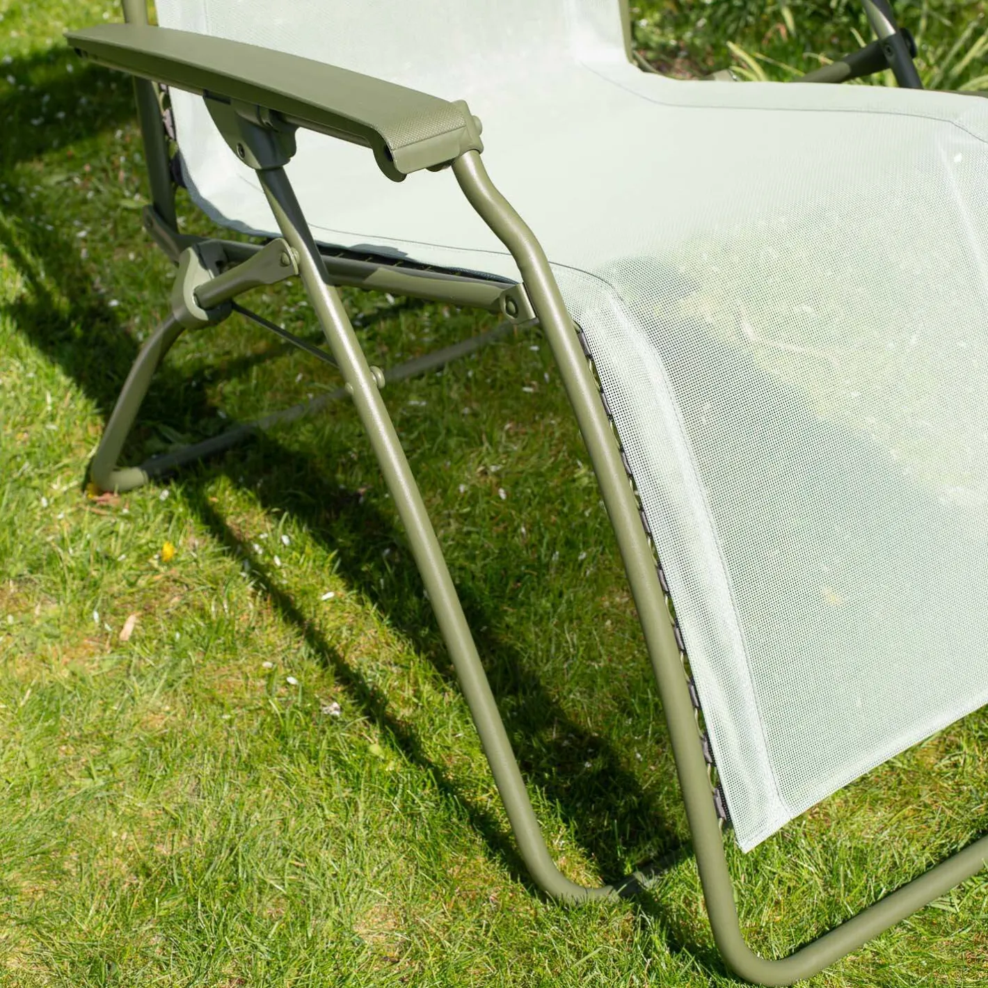 Graham & Green Garden Chairs & Sofas|Garden Chairs & Sofas<Moss Green Reclining Garden Chair