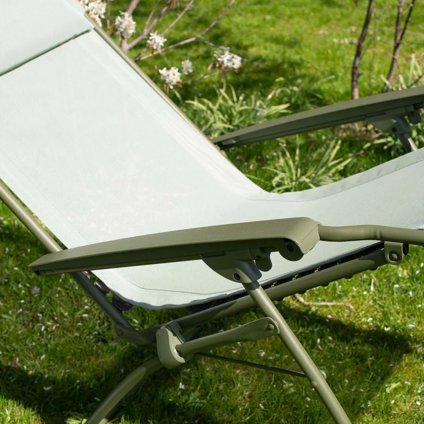 Graham & Green Garden Chairs & Sofas|Garden Chairs & Sofas<Moss Green Reclining Garden Chair