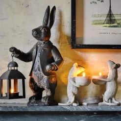 Graham & Green Candle Holders & Candles<Mr Darcy Rabbit Lantern