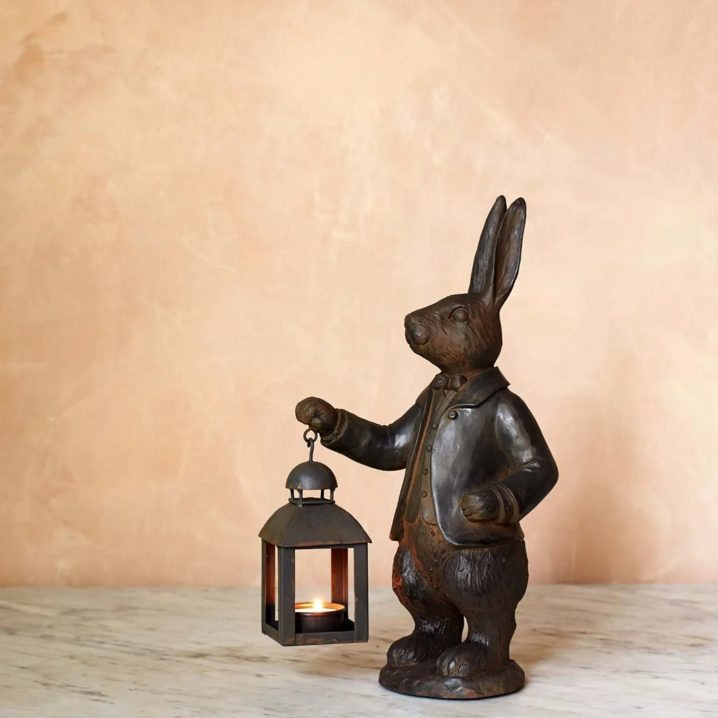 Graham & Green Candle Holders & Candles<Mr Darcy Rabbit Lantern