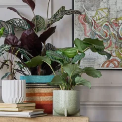 Graham & Green Vases & Plant Pots|Household Storage<Multicoloured Stripe Basket