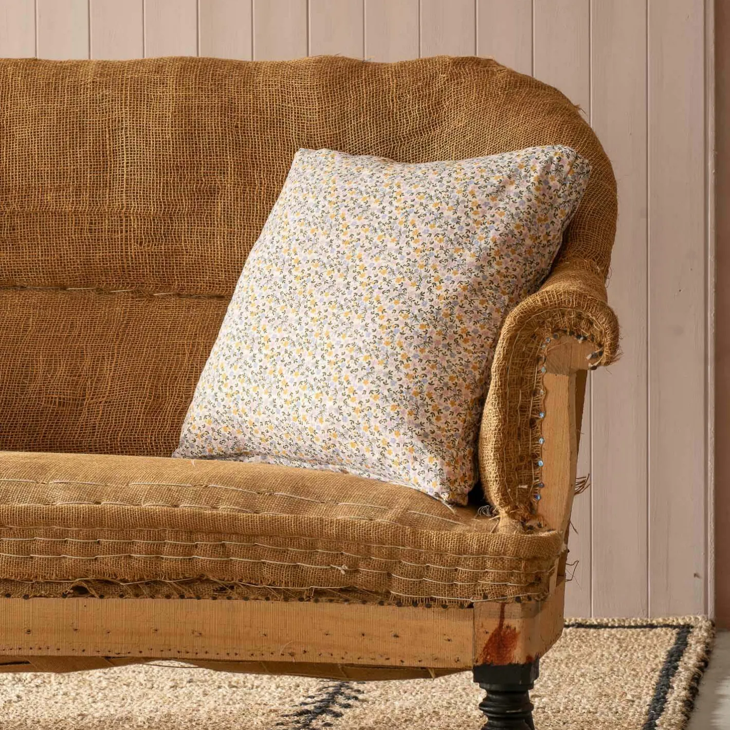 Graham & Green Sofa Cushions|Cushions<Multi-Colour Floral Square Cushion