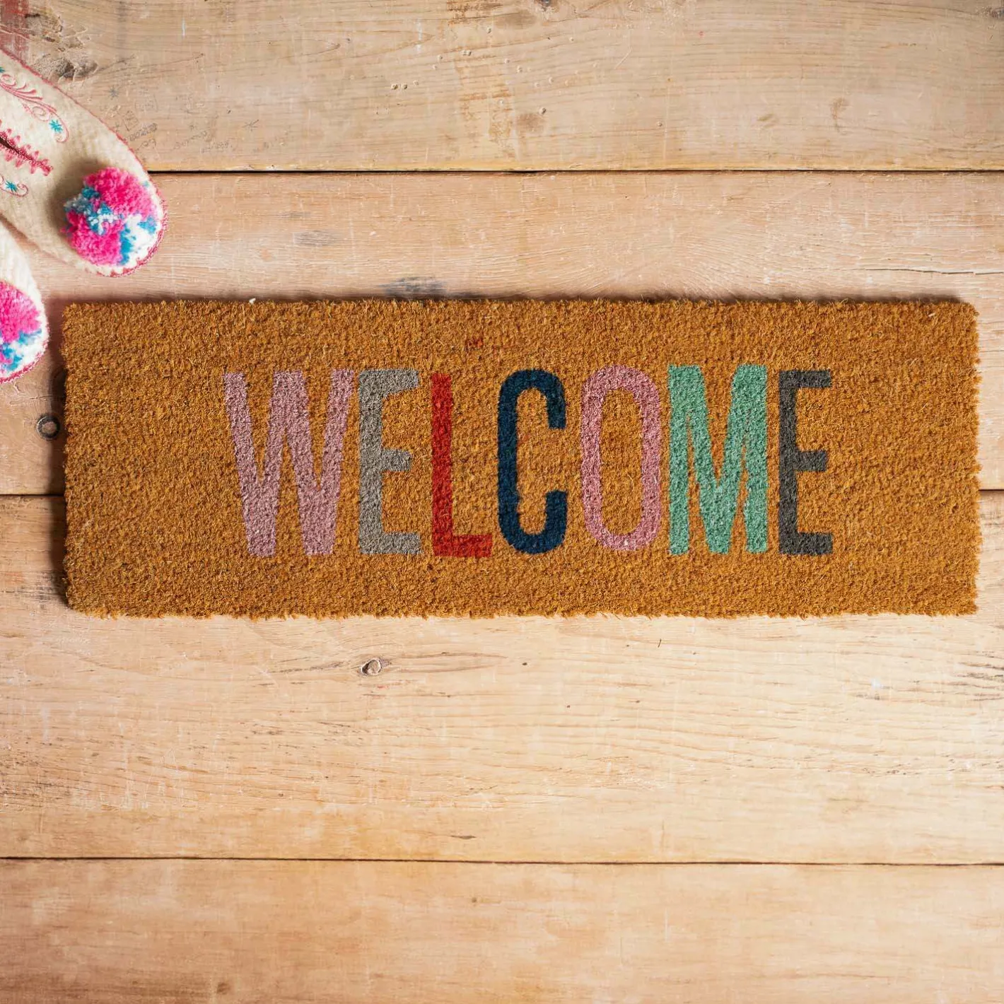 Graham & Green Doormats|Doormats<Multi-Colour Welcome Door Mat