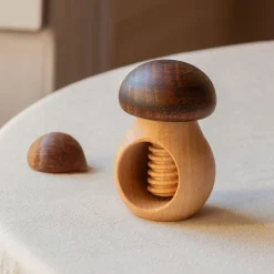 Graham & Green Kitchen Accessories<Mushroom Wooden Nutcracker