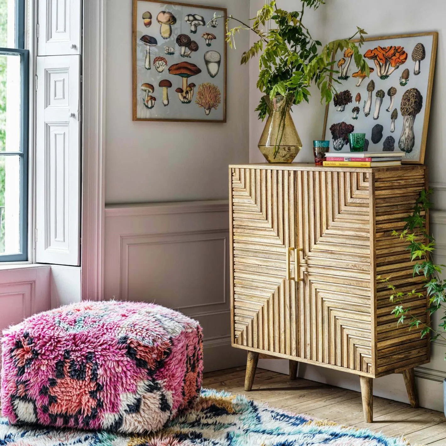 Graham & Green Pouffes & Beanbags|Pouffes & Bean Bags<Myla Pouffe