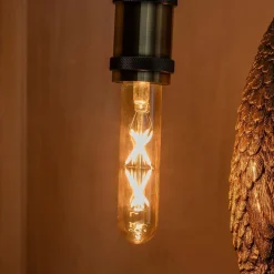 Graham & Green Lightbulbs & Light Fittings<Narrow Tube Amber LED E27 Bulb