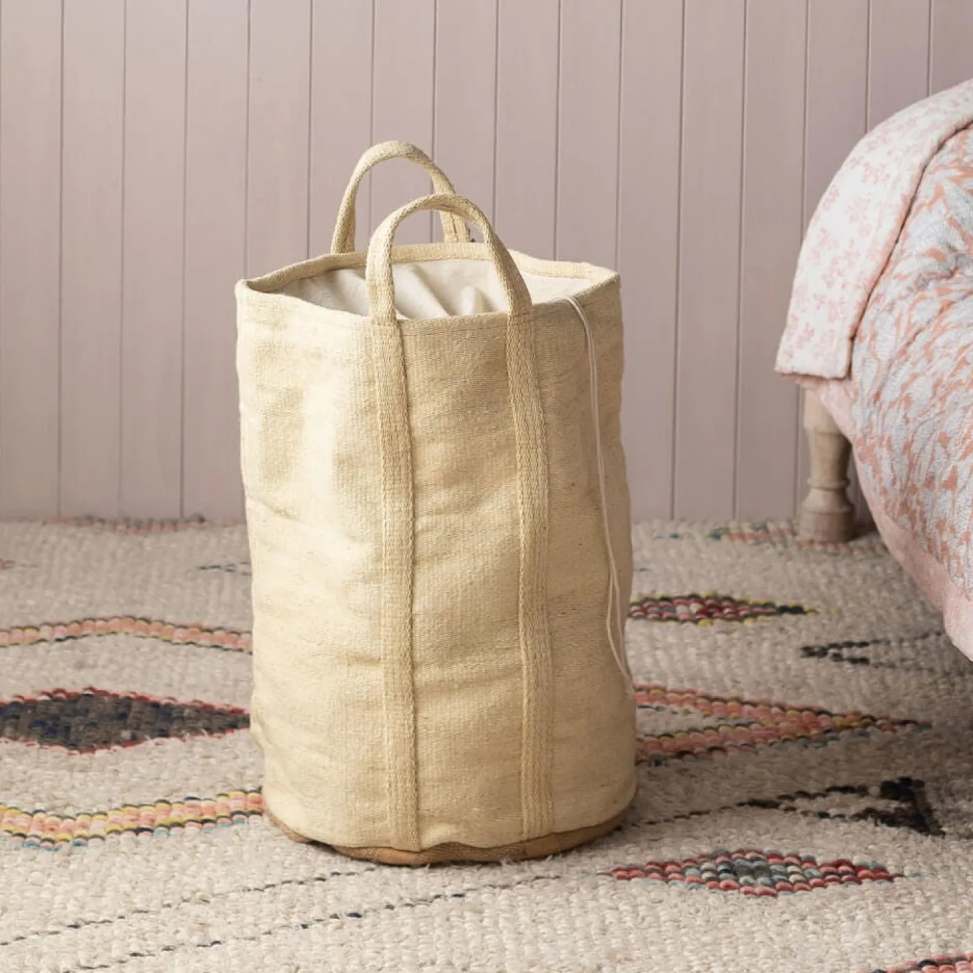 Graham & Green Laundry Baskets<Natural Jute Laundry Baskets
