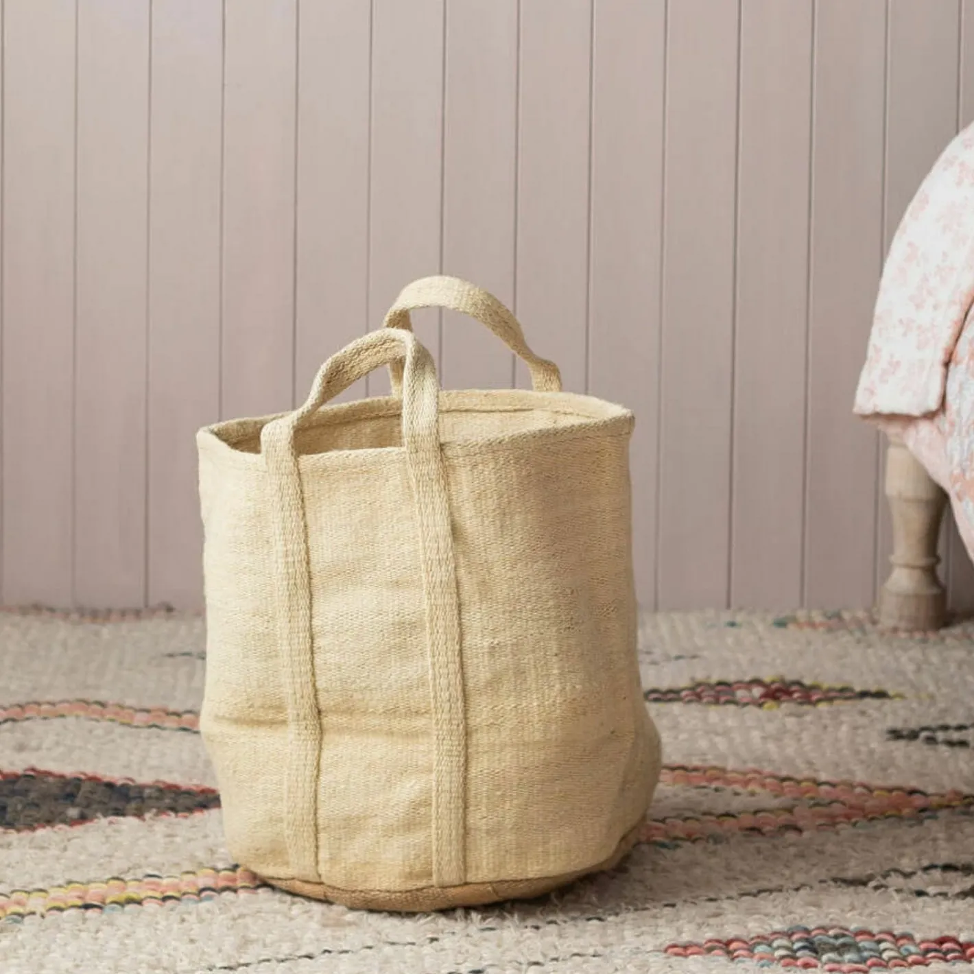Graham & Green Laundry Baskets<Natural Jute Storage Baskets
