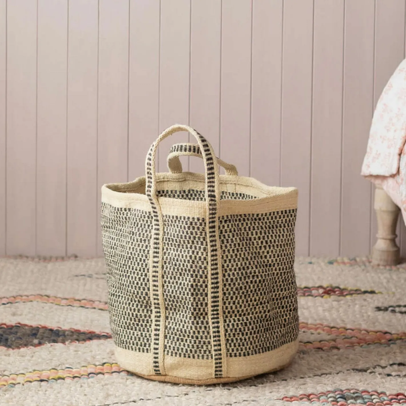 Graham & Green Laundry Baskets<Natural Jute Storage Baskets