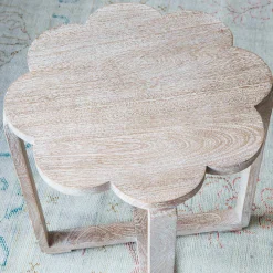 Graham & Green Side Tables<Natural Scallop Side Table