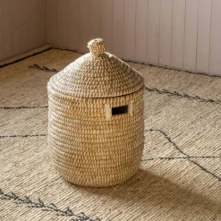 Graham & Green Laundry Baskets<Natural Seagrass Laundry Basket