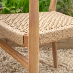 Graham & Green Garden Chairs & Sofas|Garden Chairs & Sofas<Noa Teak Outdoor Dining Armchair