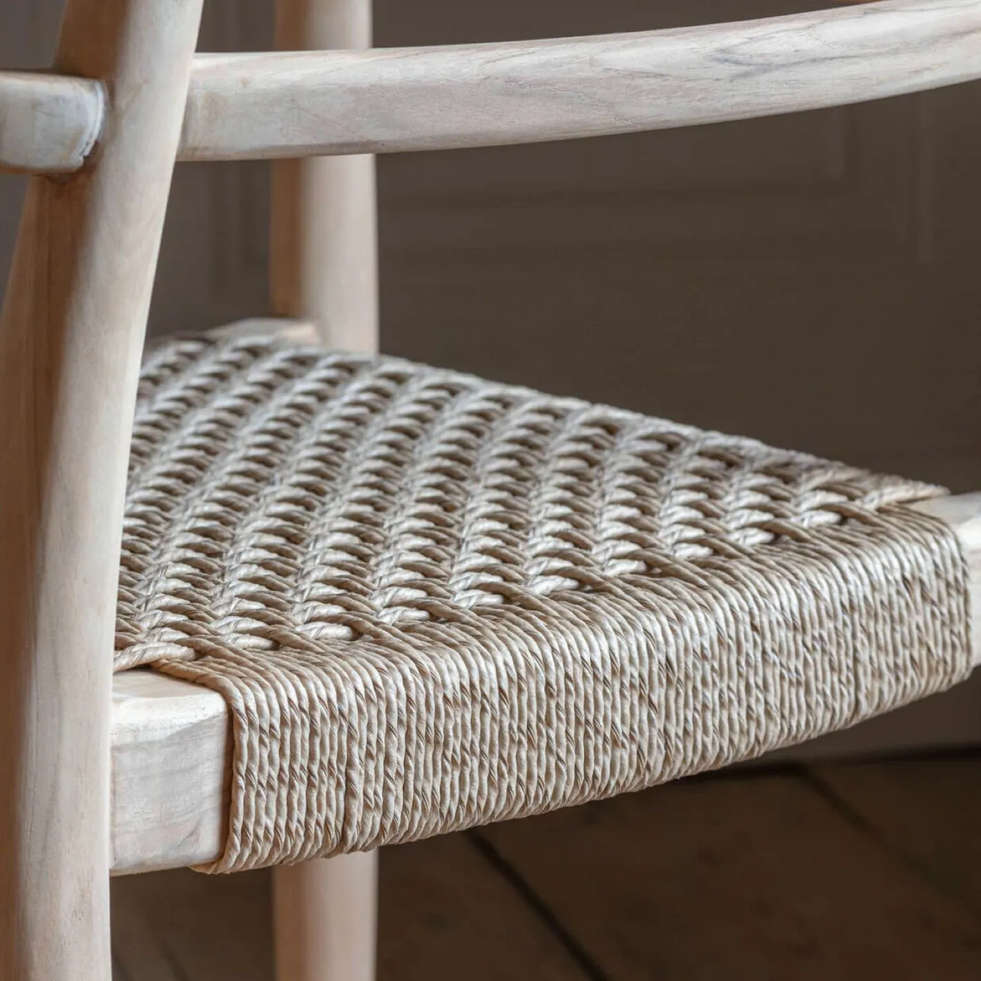 Graham & Green Garden Chairs & Sofas|Garden Chairs & Sofas<Noa Teak Outdoor Dining Armchair
