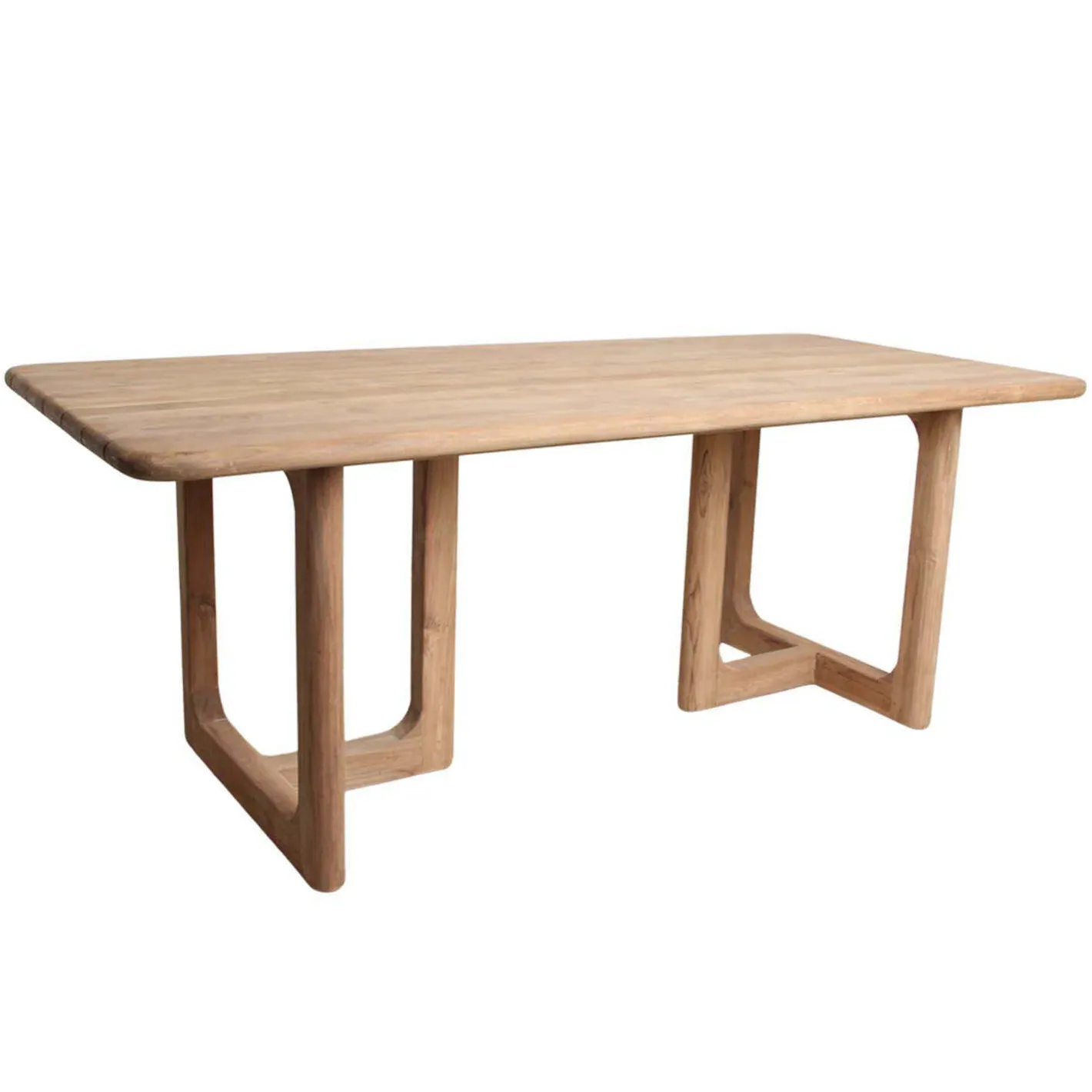 Graham & Green Garden Tables & Sets|Garden Tables & Sets<Noa Teak 6 Seater Rectangular Outdoor Dining Table