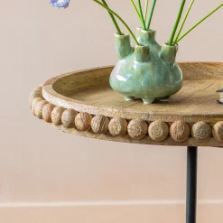 Graham & Green Side Tables<Noland Wood and Marble Side Table