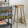 Graham & Green Stools<Oak Farmhouse Bar Stool