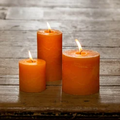 Graham & Green Candle Holders & Candles<Ochre Pillar Candles