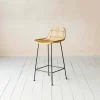 Graham & Green Stools<Ola Graphic Weave Rattan Kitchen Stool