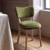 Graham & Green Dining Chairs<Olive Velvet Upholstered Dining Chair