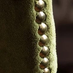 Graham & Green Dining Chairs<Olive Velvet Upholstered Dining Chair