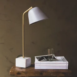 Graham & Green Table Lamps<Olsen Grey Table Lamp