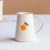 Graham & Green Jugs & Carafes<Orange Branch Motif Mini Jug